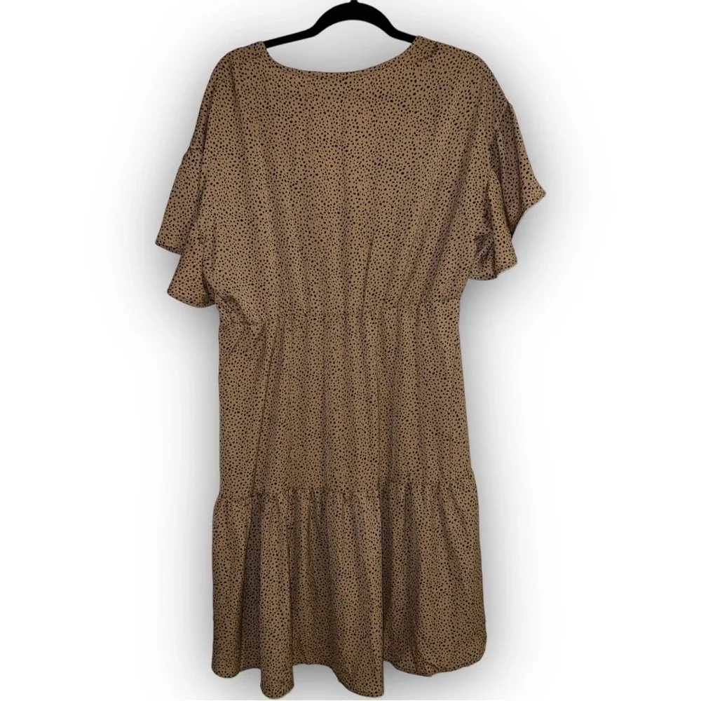 RUFFLE HEM DRESS - Picture 3 of 4